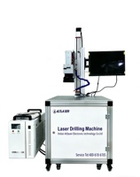 Machine de perçage laser CNC auto-nivelante pour verre avec garantie de 2 ans pour des trous propres et des marques durables sur les miroirs et le verre