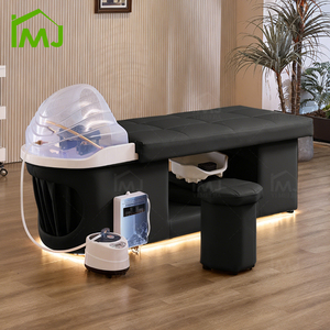 Silla circulante Mesa de masaje Estilo coreano Camas de champú Salón Cabeza japonesa Cama de spa - Product Image 1