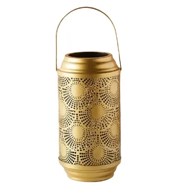 Lámparas e iluminación de diseño de corte hecho a mano, FAROL DE Metal, farol colgante decorativo para pared, farol colgante marroquí decorativo para el hogar
