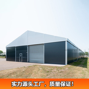 Carpa industrial para almacén con techo y paredes de PVC, rectangular, resistente al viento, para uso en exteriores durante todas las estaciones, para almacenamiento y exposiciones. - Product Image 3