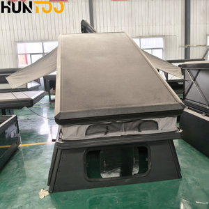 Huntoo Nuevo Diseño Toldo Superior Abatible para Camioneta con Cama King Size y Tienda de Techo para Tacoma - Product Image 3