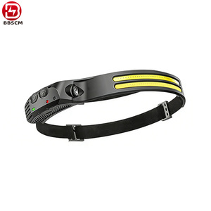 Lampe frontale LED rechargeable rapide USB Type-C avec batterie 18650 et LED XPG.3 blanche, idéale pour le travail, la course, le cyclisme et la spéléologie - Product Image 2