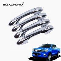 Kz — accessoires extérieurs chromés pour poignée de porte, garniture pour HILUX REVO 2015, Rav4 2016, 2018, pour Vios 2019