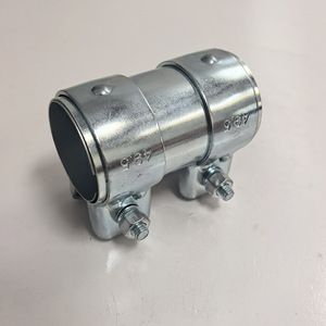 Collier de serrage pour connecteur de tuyau d'échappement Wangjing 35-63mm, adaptateur en acier inoxydable pour raccord de silencieux - Product Image 1