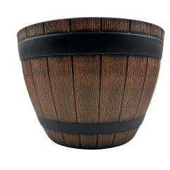 <span class=keywords><strong>Pot</strong></span> de fleurs rond en résine plastique durable, type seau, <span class=keywords><strong>pour</strong></span> la décoration de bonsaï, <span class=keywords><strong>laurier</strong></span> vert, <span class=keywords><strong>pour</strong></span> jardin intérieur et extérieur - Product Image 2