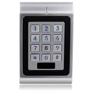 RFID 13,56 MHz Karte Barcode Wiegand26 34 NFC Wand montage Wasserdichte Tastatur Metall Dynamischer QR-Code Tür zugangs kontroll leser