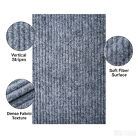 Tapis d'escalade pour chat en polyester CC, minimaliste, découpable à volonté, fixable au mur, outil de stimulation, résistant aux griffures, durable, multifonctionnel