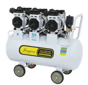 JR753-80L Trung Quốc Vượt Trội Dầu Miễn Phí Siêu Im Lặng Máy Nén Khí 3hp Tank80L