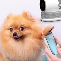 Ensemble d'appareils de toilettage intelligent pour animaux de compagnie, adapté au rasage, au nettoyage, divers chats, chiens, animaux de compagnie de grande, moyenne et petite taille, éliminateur de poils