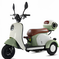 Tricycle Électrique Rétro à 3 Roues pour Personnes Âgées et Enfants, Vente en Gros Usine, OEM/ODM Disponible