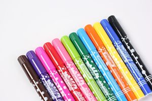 Ensemble de marqueurs à pointe feutre lavables de haute qualité pour enfants, pour le dessin, marqueurs artistiques pour fabricants - Product Image 2