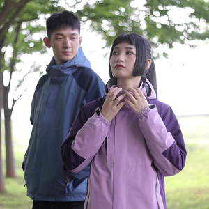 3 In 1 Outdoor Jacket With Printed Word Embroidery Logo Work Clothes High Quality Business Gift Travel Sports <b>Windbreaker</b> - Product Image 4