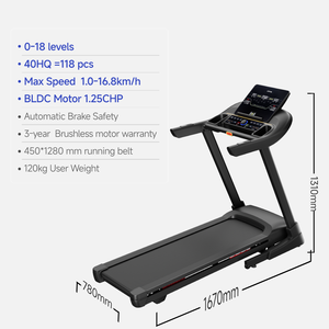 <span class=keywords><strong>Tapis</strong></span> <span class=keywords><strong>de</strong></span> <span class=keywords><strong>course</strong></span> vibrant intelligent <span class=keywords><strong>pliable</strong></span> avec écran LED, frein automatique et plaque vibrante <span class=keywords><strong>de</strong></span> sécurité pour le corps - Product Image 3