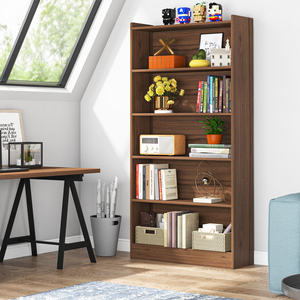 Tribesigns 72-inch 5 tầng cao lớn bằng gỗ hiển thị kệ đơn vị trẻ em kệ sách mở <span class=keywords><strong>Cube</strong></span> Tủ sách cho phòng ngủ - Product Image 5