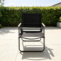 Chaise de pique-nique d'extérieur BSCI, chaise pliante légère et portable pour le camping, chaise pliable pour la plage