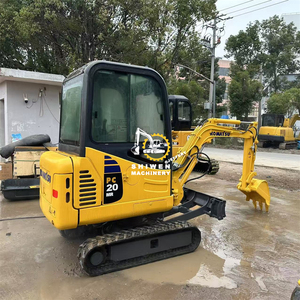 Komatsu ใช้ PC20รถขุดขนาดเล็กพร้อมปั๊มเครื่องยนต์ดั้งเดิมจากญี่ปุ่น PC20 Komatsu มือสอง PC35 PC60 PC56ในเวลาไม่กี่ชั่วโมง - Product Image 3