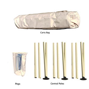 60-80 Personas 4 Estaciones 10x20 30ft 60ft Durable Familia Camping Sun Shade Star Canopy Tiendas de campaña para Villa al aire libre Camping de vacaciones - Product Image 5