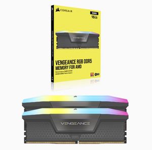 แรมเดสก์ท็อปรุ่นใหม่ VENGEANCE RGB 64GB (2x32GB) DDR5 DRAM 5600MT/s C40 ชุดหน่วยความจำ 32G - Product Image 1