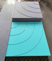 Panneaux acoustiques muraux en feutre PET à rainures tridimensionnelles distinctes et personnalisables pour la rénovation de la maison et du bureau et la réduction du bruit