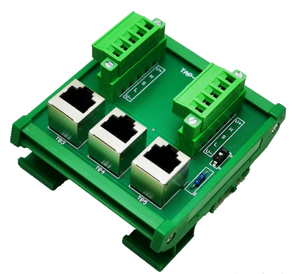 Boîtier de distribution de communication DeviceNet/CANopen TAP-CN03 avec résistance contrôlée par commutateur - Product Image 1