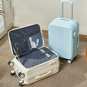 Valise de voyage à roulettes de grande capacité avec compartiment pour ordinateur portable, ouverture latérale avant, 20/22/24/26/28 pouces - Product Image 6