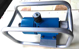 टाइ95120k वायवीय कंक्रीट कंपन किट मोटर + 6,000 मिमी (20 फीट) लचीला शाफ्ट हवा के बुलबुले और स्तर कंक्रीट 2 "हेड - Product Image 3