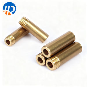 HRテーラードウォーターアウトレット木製インターフェースダウンパイプ純粋な固体真鍮製ティートレイ排水部品 - Product Image 6