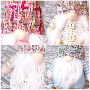 <b>Christmas</b> Table <b>Decorations</b> Plush Doll Faceless Gnome Doll Ornament <b>Christmas</b> Xmas Indoor <b>Supplies</b> Decor - Product Image 6