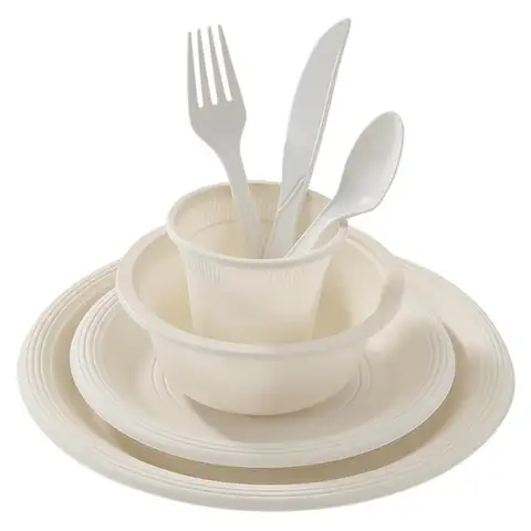 What is corn starch plates?