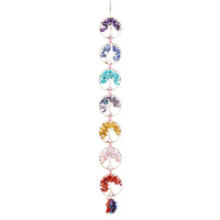 Lianyungang Best-Selling Tree of Life Artificial Crystal Handmade Craft Ornament Crystal Pendant Individually Packaged Wholesale