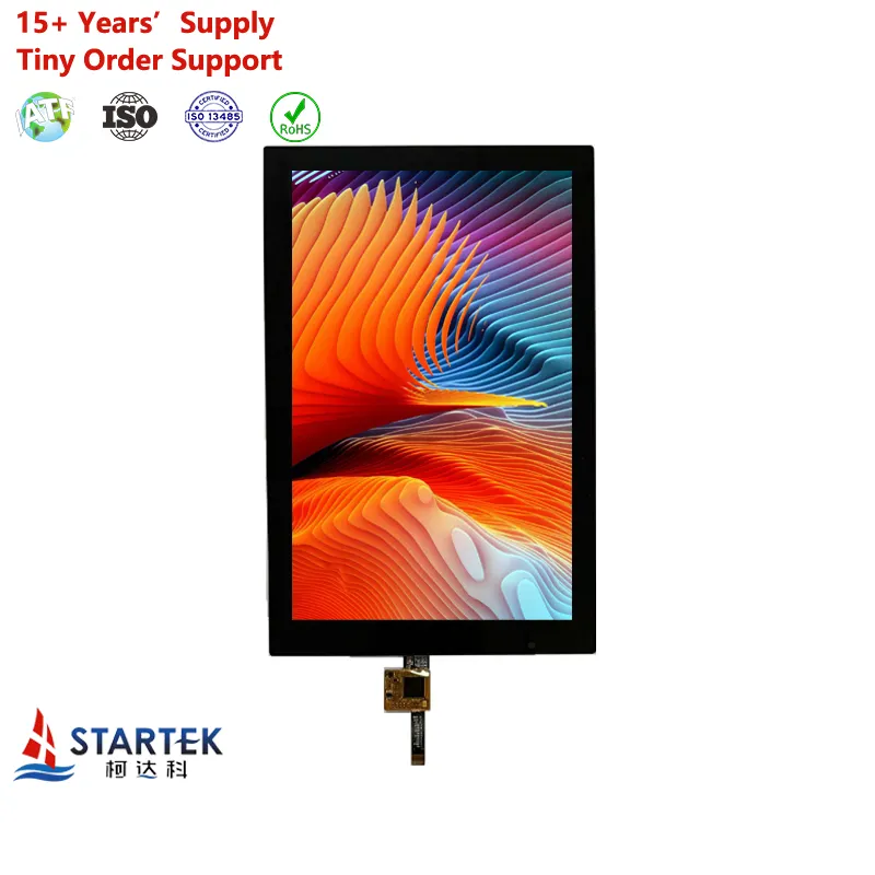 Startek 최고 판매 고해상도 및 고휘도 MIPI 인터페이스 1200*1920 도트 10.1 인치 터치 디스플레이