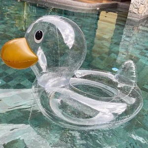 PVC Inflatable <span class=keywords><strong>Float</strong></span> vịt mùa hè giải trí nổi cho Hồ bơi dành cho người lớn bãi biển mùa hè kỳ nghỉ bên - Product Image 3