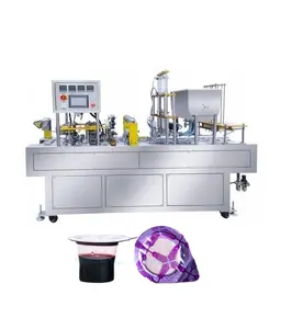Máquina de enchimento e vedação de copos, máquina de enchimento e selo de copos de vinho do pão da comunião