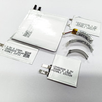 Baterai Lithium Polymer Bentuk Bulat Kustom Berkualitas Tinggi dengan PCB OEM & ODM LiPo Lipo Batteries