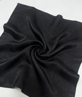 Tissu satiné double face, 100% fibre d'acétate de polyester, ultra-doux, textile infroissable, pour vêtements haut de gamme