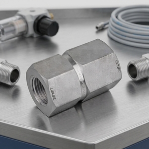 Raccord <span class=keywords><strong>de</strong></span> valve en acier inoxydable 316L, raccord femelle égal, couplage Bayou-Lok NPT BSP, connecteur <span class=keywords><strong>de</strong></span> tuyau - Product Image 3