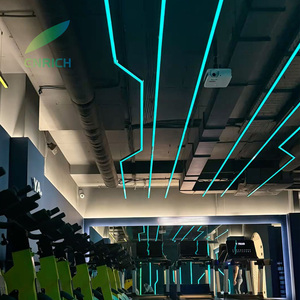 Lampada LED Lineare di Grandi Dimensioni a Forma Rettangolare per Illuminazione Palestra con Dimensioni Personalizzabili - Product Image 4