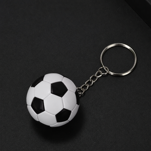 Custom Competition Pendant Sports <strong>Key</strong> <strong>Chains</strong> 3d Pvc Mini Football Pendent <strong>Plastic</strong> Keychain Soccer Ball Keychain for Gift - Product Image 5