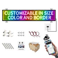 Pantalla LED a Todo Color de Tamaño Personalizado, Resistente al Agua IP45, 800cd de Brillo, 100,000 Horas de Vida Útil, Señalización Digital