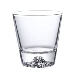 Bicchiere di vetro whisky Guanshan <span class=keywords><strong>Fuji</strong></span> Mountain Design di lusso per la casa birra e tazza di vino per <span class=keywords><strong>acqua</strong></span> e bevande - Product Image 1
