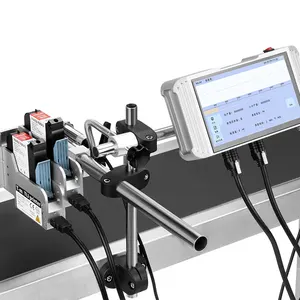 Máquina de cobertura do inkjet da impressão do código do pvc semi automático melhor preço