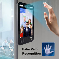 Appareil de reconnaissance faciale et de veineuse palmaire Android, compatible avec les API ouvertes et doté de modules de reconnaissance personnalisables, machine de présence biométrique