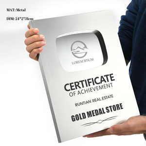Plaque personnalisée style <span class=keywords><strong>YouTube</strong></span> pour créateurs, en métal or/argent, avec logo personnalisé, récompense pour reconnaissance des étapes importantes sur les réseaux sociaux, cadeaux - Product Image 4