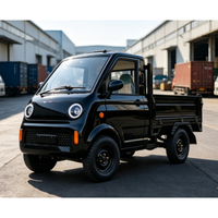 Mini-camion électrique 2026 EEC COC, véhicule utilitaire léger LHD, 3500W, 25km/h, pick-up électrique à quatre roues avec batterie au lithium