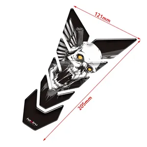 Accessoires de <span class=keywords><strong>moto</strong></span> en résine 3D, protection de réservoir de carburant, autocollant pour Honda Yamaha Suzuki Kawasaki <span class=keywords><strong>Triumph</strong></span> Aprilia - Product Image 4