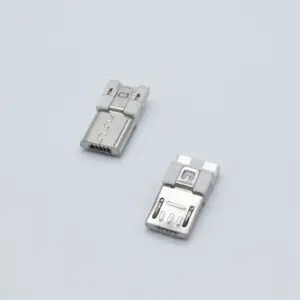 DAYU White Micro USB Connector V8 5 Pin Male Connector Triple Lock