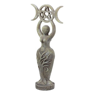 Polyresin T-light Holder Figura de diosa nutritiva Estatua de la <span class=keywords><strong>madre</strong></span> de la tierra - Product Image 3