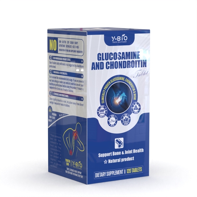 Premium Glucosamine Chondroitin MSM Supplement | High Quality Bone & Joint Health Tablets