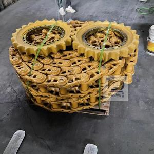 ห่วงโซ่เหล็ก49ห่วงโซ่สำหรับรถขุดอะไหล่ช่วงล่าง330C 325D 320D 320C 320B โซ่สำหรับชิ้นส่วนตัวถังรถขุด - Product Image 1