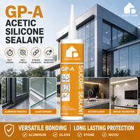 FEIDU Universal Silicone Sealant Cepat Kering Tahan Air Berkekuatan Tinggi untuk Perekat Kaca Akuarium dan Dekorasi Interior